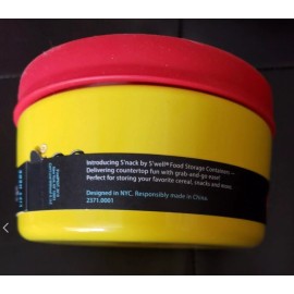 Swell New Cheerios Swell snack bowl stainless Steel 16 Oz  RARE yellow red