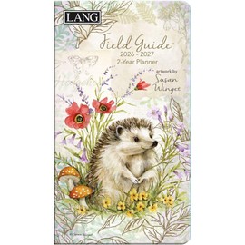 Lang Companies, Field Guide 2 Year 2026 Pocket Planner, 3.63'' X 6.5'', Weekly Calendar with Stapled Binding