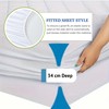 The Pure Thread Quilted Mattress Protector Small Double Bed 34cm