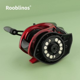 Rooblinos BR-2000 7.2:1 High Speed Baiting Fishing Reel -8kgSpool Capacity: Right Hand
