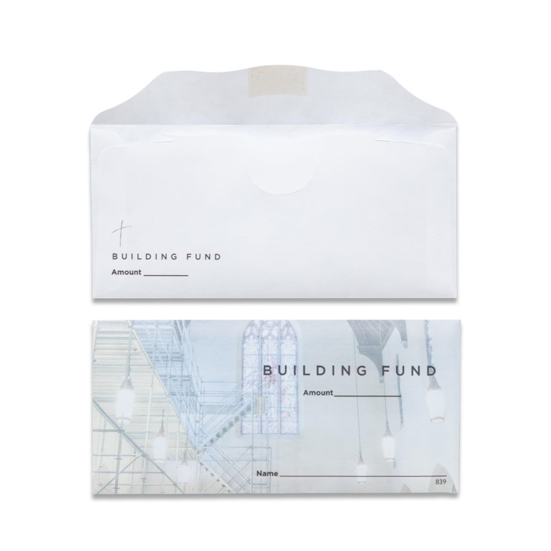 Building Fund Offering Envelope for Church (500)