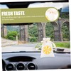 Ciieeo 4pcs Linen Incense Bags for Home Wardrobe Car Multi