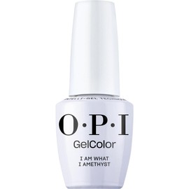 OPI GelColor I am What I Amethyst | Opaque Soft Blue Crème UV Cure Gel Nail Polish | Vegan & HEMA Free, Long Lasting, High Shine