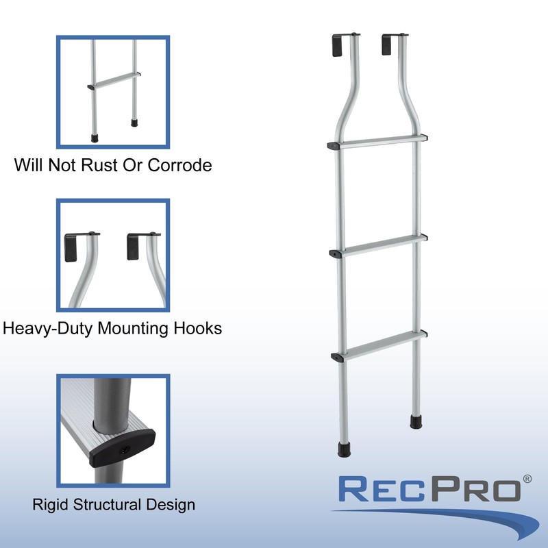RecPro RV Universal Ladder Extension for Exterior Ladders | 3