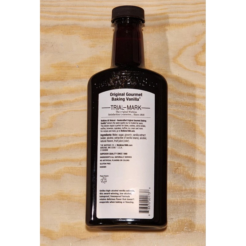 Watkins ALL NATURAL ORIGINAL GOURMET BAKING VANILLA® EXTRACT, 11 FL.