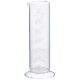 Vitlab Polypropylene Measuring Cylinder, Low Shape, Round Base, 1000 ml Capacity