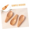 LABRIMP 4pcs Milk Tea Spoons Convenient Salt Scoops Practical Tea
