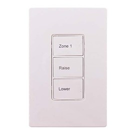 Cooper Controls RC-3TLB-Z1D-W Room Controller, Zone 1, RL, White