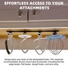 (2-Pack) Calvana Metal Stand Mixer Attachment Storage Organizer, Compatible with