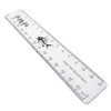 Transparent Metric Rulers 15cm - 150mm Shatterproof Plastic Clear Rulers