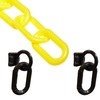 Mr. Chain Loading Dock Kit, Yellow, 2-Inch Plastic Chain (72302)
