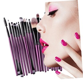 TOVINANNA Makeup Brush Kit 20pc Eye Makeup Brush Set Professional for Daily Use Natural Rendering (rod Tube)