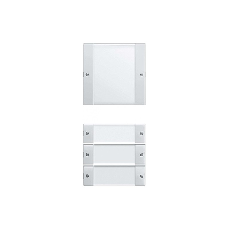 Gira 213403 Rocker Set 4-Way Labelling Field System 55, Clear
