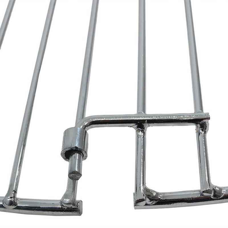 Sunnydaze Foldable Fire Pit Cooking Grill Grate - Heavy-Duty Portable