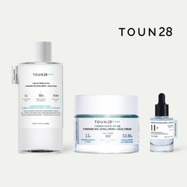 Ton28 (현대홈쇼핑)톤28 해남 404 히알루론 시카 토너+세럼+크림 3종 구성 (Hyundai Home Shopping) Ton28 Haenam 404 Hyaluronic Cica Toner + Serum + Cream Set of 3