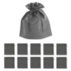 Non-woven Fabric Drawstring Bag Width 9.8 x Height 11.0 x