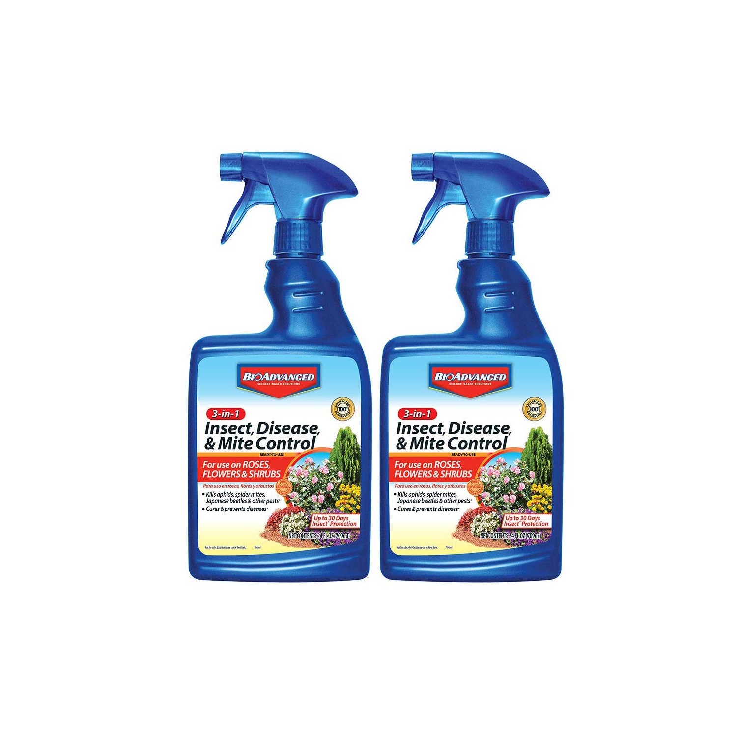 BioAdvanced 701290B Insecticide Fungicide Miticide 3-in-1 Insect ...
