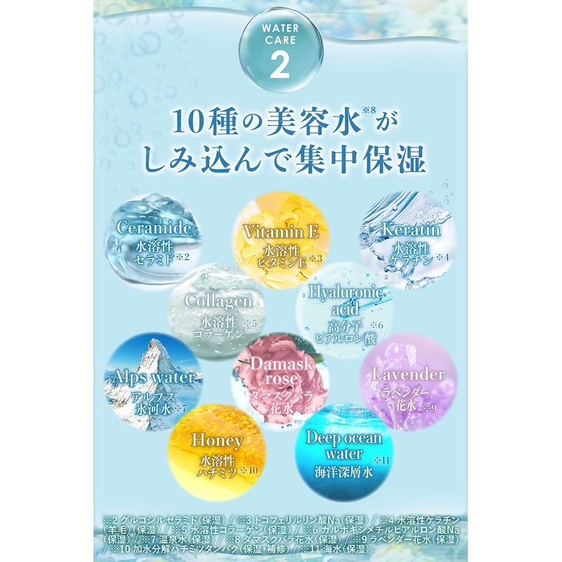 ululis Ullis Moisturizing Blue Water Conch Moist Hair Treatment, Refill,