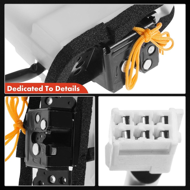 A-Premium Rear Tailgate Liftgate Lock Latch Actuator Assembly Compatible with