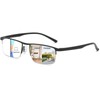 Roegaric Progressive Multifocal Reading Glasses TR90 Blue Light Blocking Eyeglasses