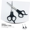 BIUDECO 2pcs Professional Sturdy Hair Shears Stainless Steel Flat Scissors