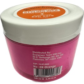 dye dyed Knockout Color Magic Hair Styling Wax (09 Orange)