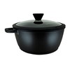 briebe Black Titanium Non-stick Induction Cooker, Casserole 28 cm, Cast