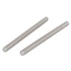 sourcingmap M6 x 70mm 304 Stainless Steel Fully Threaded Rod