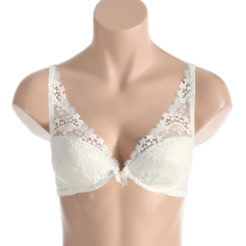 Simone Perele Women's Wish Triangle Contour Bra, Black, 34E