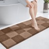 PURRUGS Bathroom Rug Non-Slip Machine Washable 24" x 60", Super