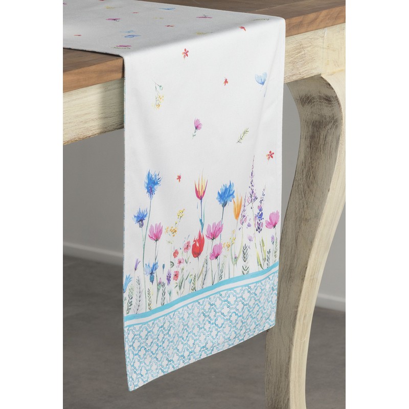 Maison d' Hermine Tablerunner 100% Cotton 37cm x 180cm Table