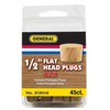 General Tools 313012 1/2-Inch Flat Head Plugs, FSC Ethically Sourced