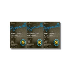 Dr.Lin Hypercell Supercritical Vitamin K2 D3 Premium 30 tablets 3 boxes MK7 / 닥터린 하이퍼셀 초임계 비타민 K2 D3 프리미엄 30정 3박스 MK7