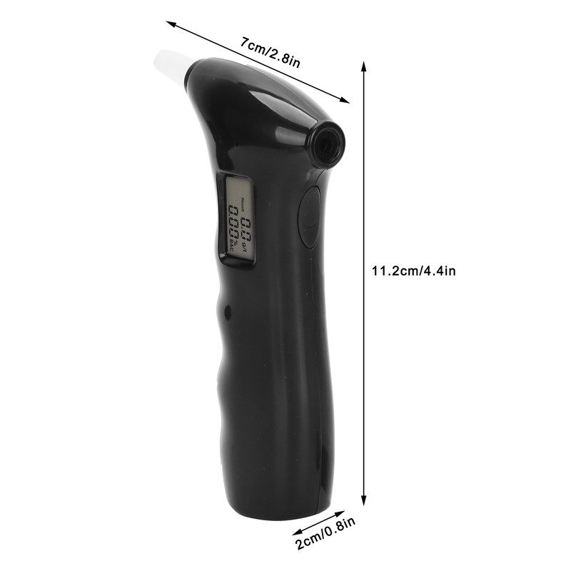 Portable Liquor Detector Selfbreathing Blowing Quick Response Testing Device Tool