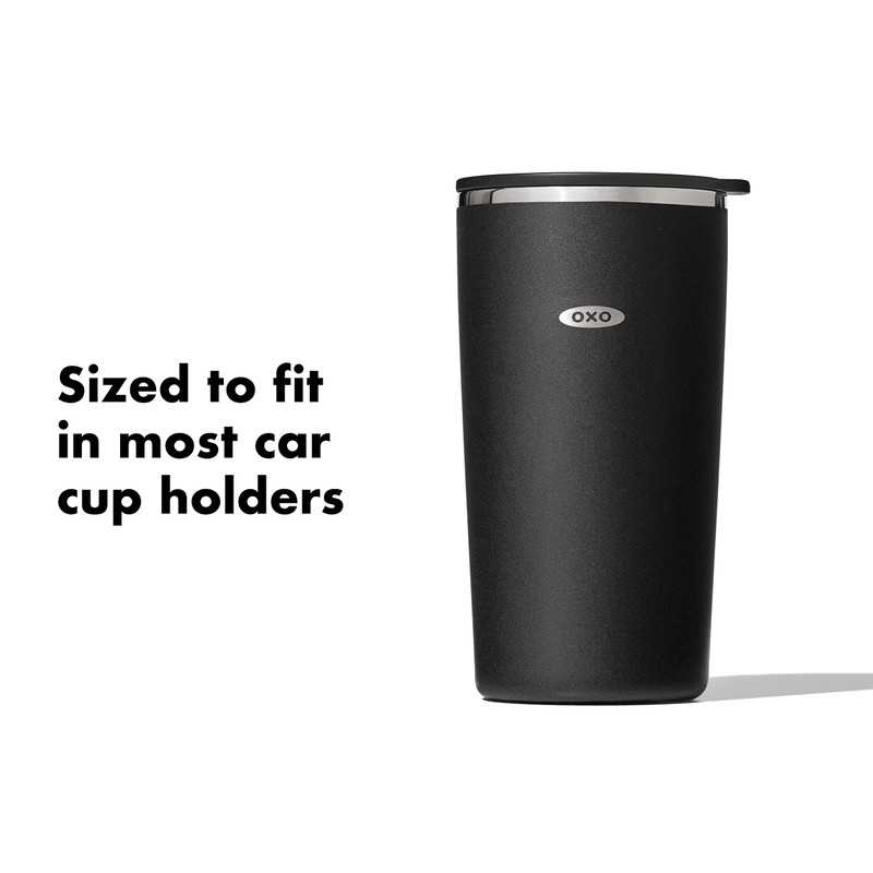 OXO Strive 16oz Insulated Tumbler with Sliding Lid - Onyx