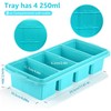 Ztomine Silicone Freezer Tray With Lid - Silicone Freezer Food