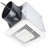 Delta BreezElite 80/110 CFM, Exhaust Bath Fan, LED Light, Off