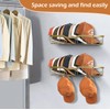 KEETDY Metal Hat Organizer for Baseball Caps Wall Hat Rack