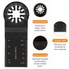 10Pcs Oscillating Saw Blade 34mm Bi Metal Multitool Cutting Tool