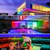 Bvokon 100FT Outdoor LED Strip Light Waterproof,IP68 Outside RGB+IC Light