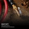 Milton EZ-Lock™ Air Chuck, Heavy Duty Brass Straight Lock-on Air