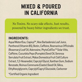 California Naturals Men's Re: Gro Anti-Thinning Scalp Serum, 5% Capixyl with Biotin, Caffeine & Castor and Rosemary Oil, Non-Sticky Cooling Formula, Vegan & Cruelty Free, 3oz