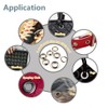 500 Pieces 3 mm Metal Eyelets Mixed Colours, Eyelets Scrapbooking