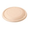 World Centric Compostable Unbleached Plant Fiber Lid for 24 and