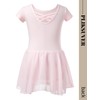 Ragazza Vestito da Balletto Body Danza Tutu Body Morbido Cotone