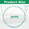 Auto Sunroof Drain Cleaning Tool,118Inch Long Pipe Cleaner for Car,Flexible