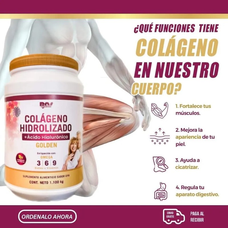 Colageno Hidrolizado Para Reducir Dolores Musculares