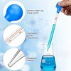 HATANSE 4 x Glass Pipettes Dropper, Drip Pipettes, Pipette Glass,