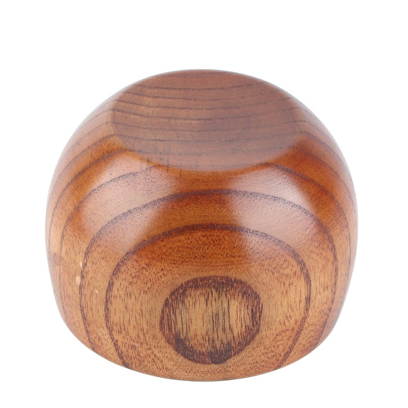 1Pc Solid Wood Spice Jar Seasoning Pot Sugar Bowl with