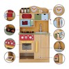 Teamson Kids Little Chef Florence Classic Interactive Wooden Play Kitchen